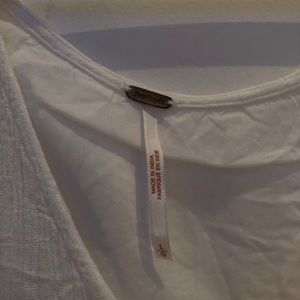 Free People blouse in white size L